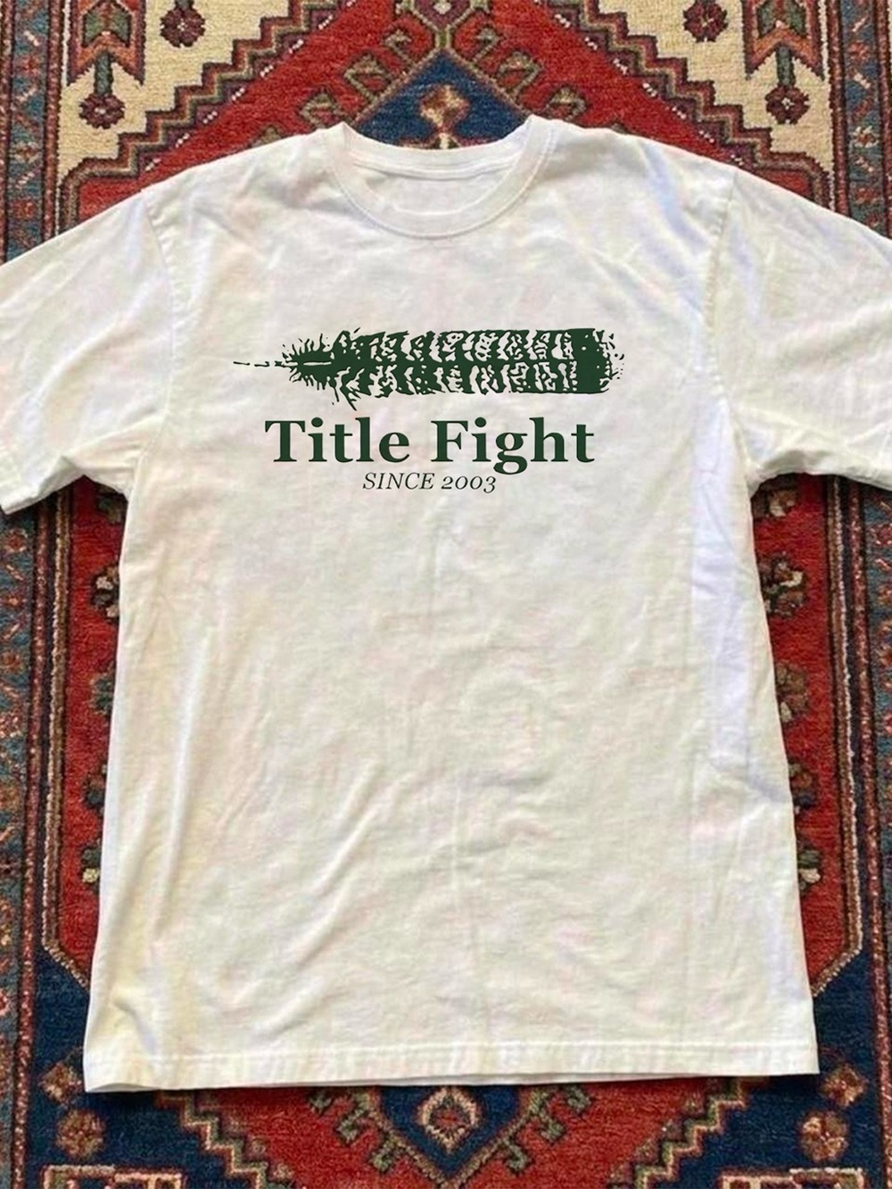 Title Fight Band Merch Emo Alternative White Classic T-Shirt